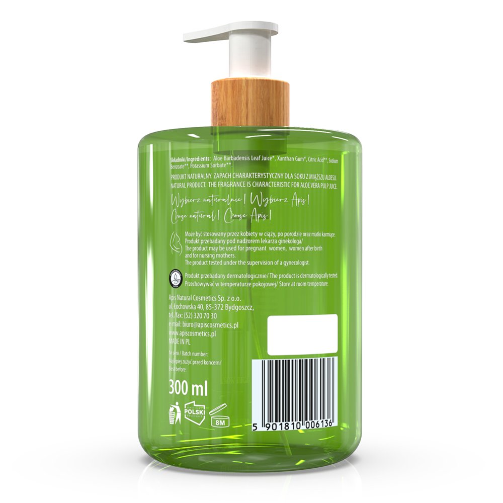 FACE & BODY ALOE GEL | Professional natural cosmetics - Apis