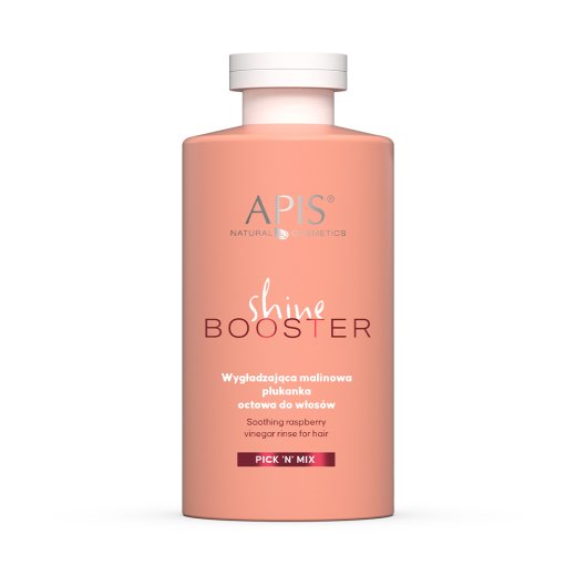 Wygładzająca malinowa płukanka octowa do włosów