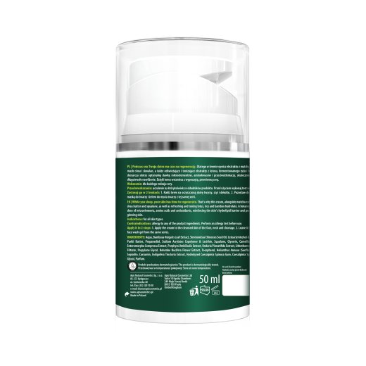 ESSENCE OF MATCHA Regenerujący krem na noc 