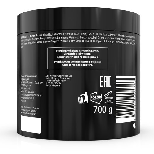 GOOD LIFE Oczyszczający peeling 700 g 03.23 tył