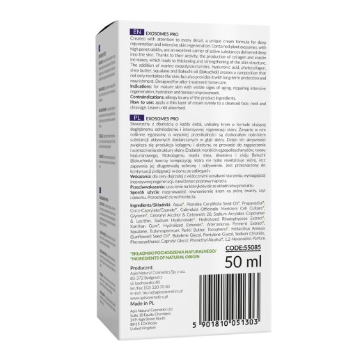 HOME TERAPIS Biostymulujący krem z roślinnymi egzosomami i egzopolisacharydami morskimi