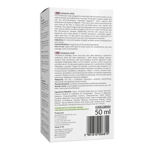 HOME TERAPIS Kojący krem na noc 03.24 tył