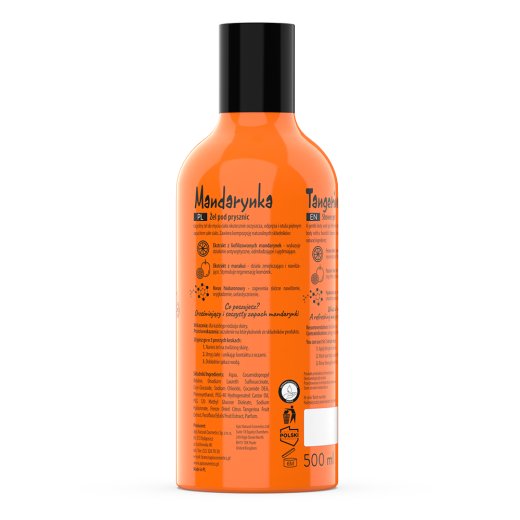 Mandarynkowy żel pod prysznic 04.23 tył