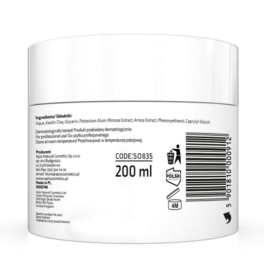 Maska łagodząca po zabiegu kwasami 03.23 tył